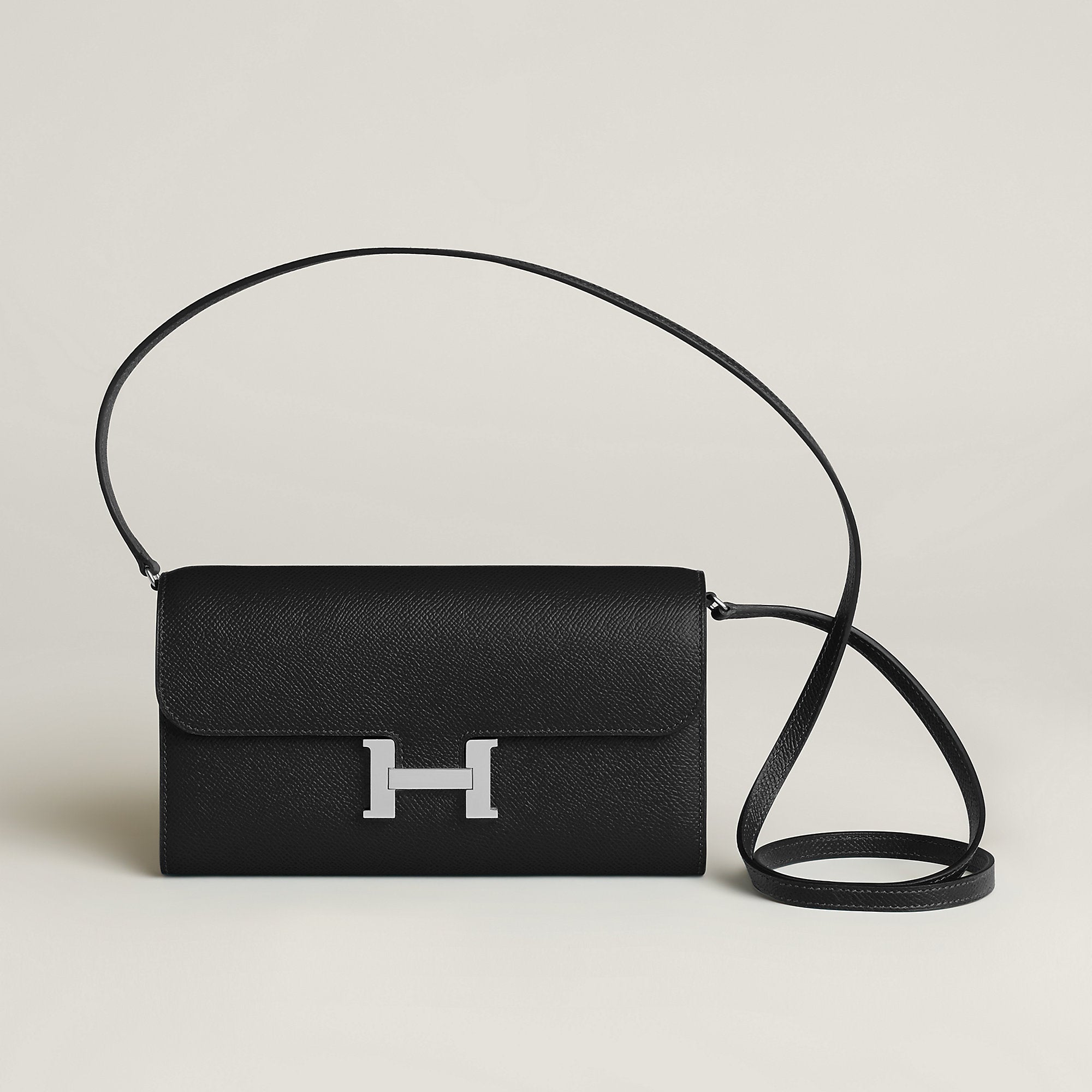  Hermes Constance To Go Wallet Bleu Thalassa