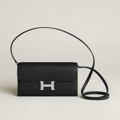  Hermes Constance To Go Wallet Bleu Thalassa