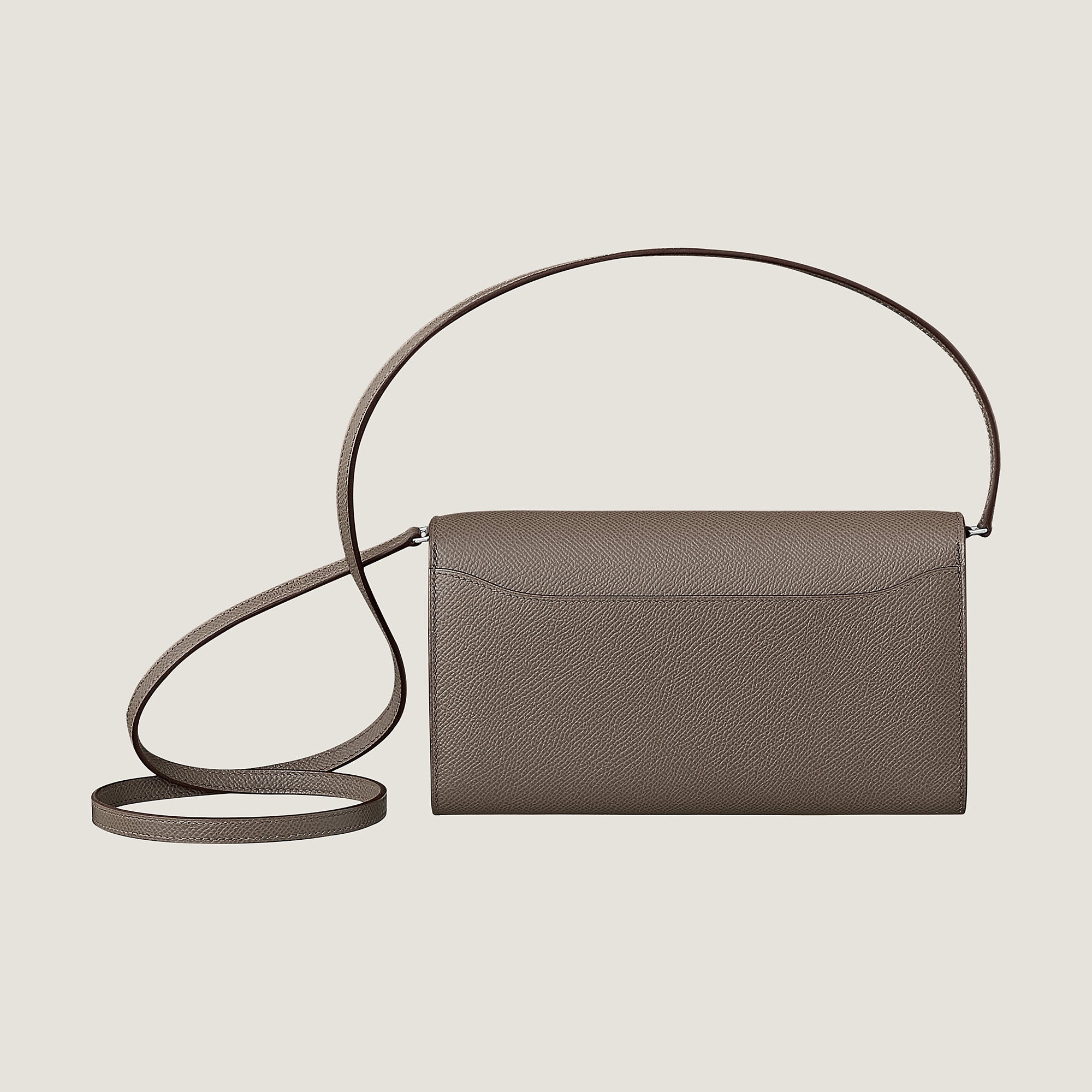  Hermes Constance To Go Wallet Bleu Thalassa