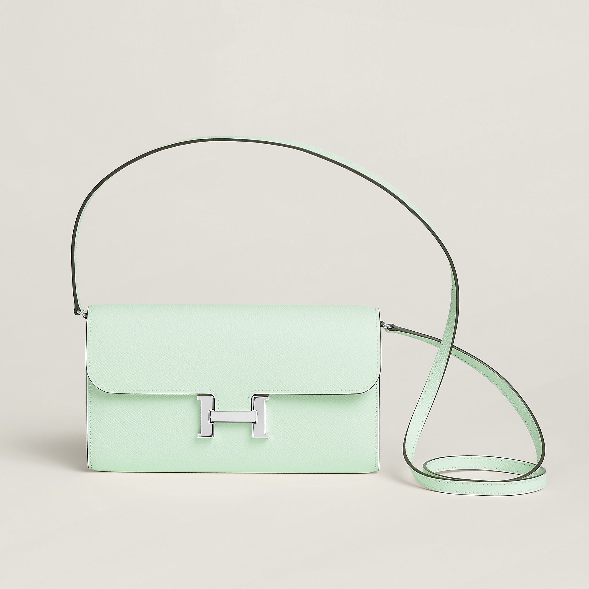  Hermes Constance To Go Wallet Vert Peppermint