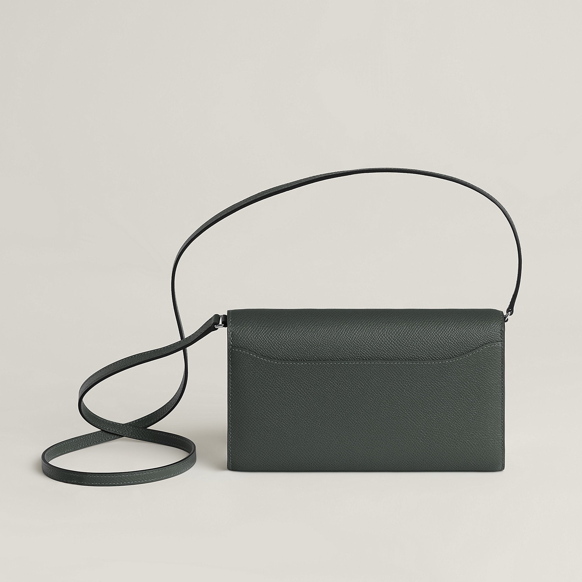 Hermes Constance To Go Wallet Vert Mangrove
