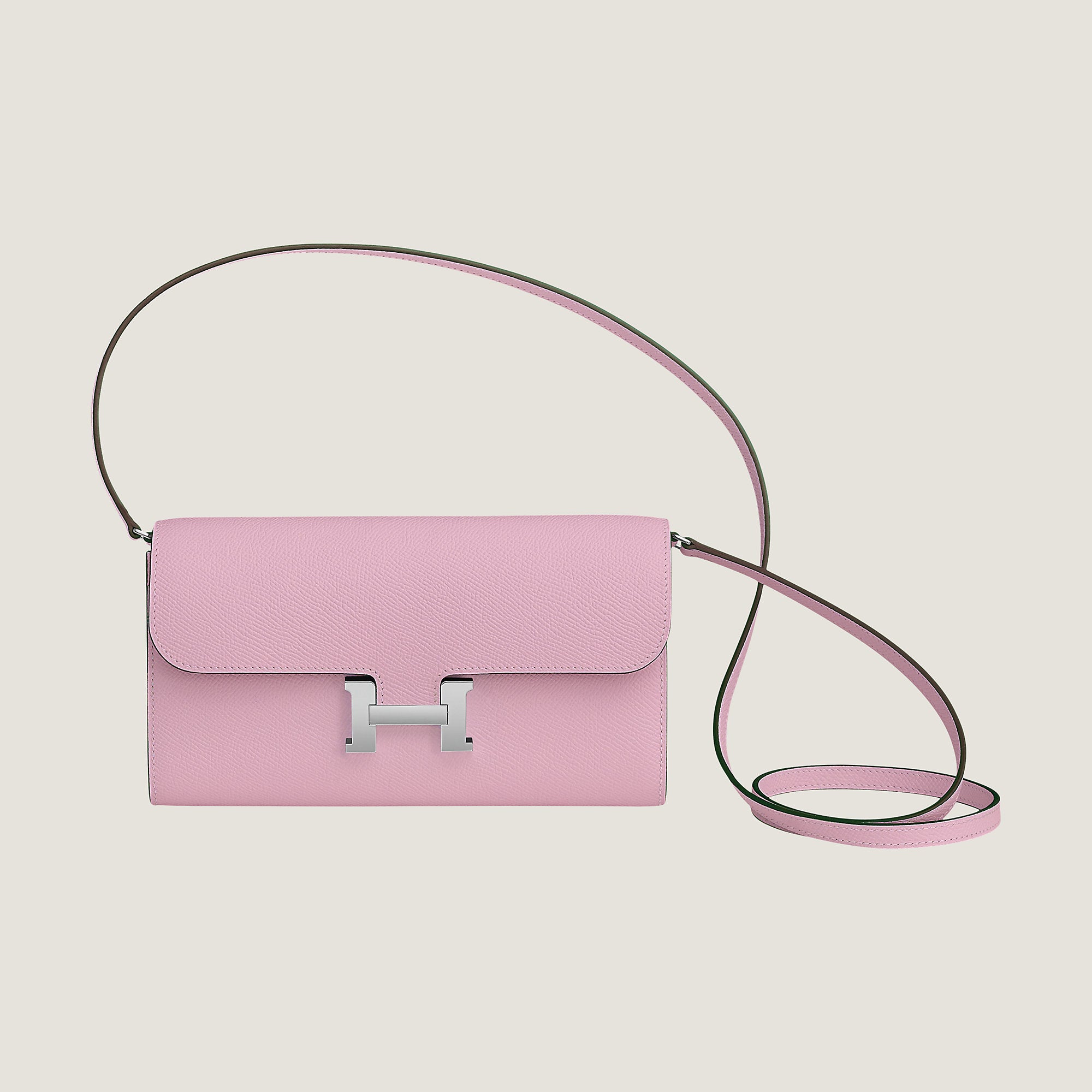  Hermes Constance To Go Wallet Bleu Thalassa