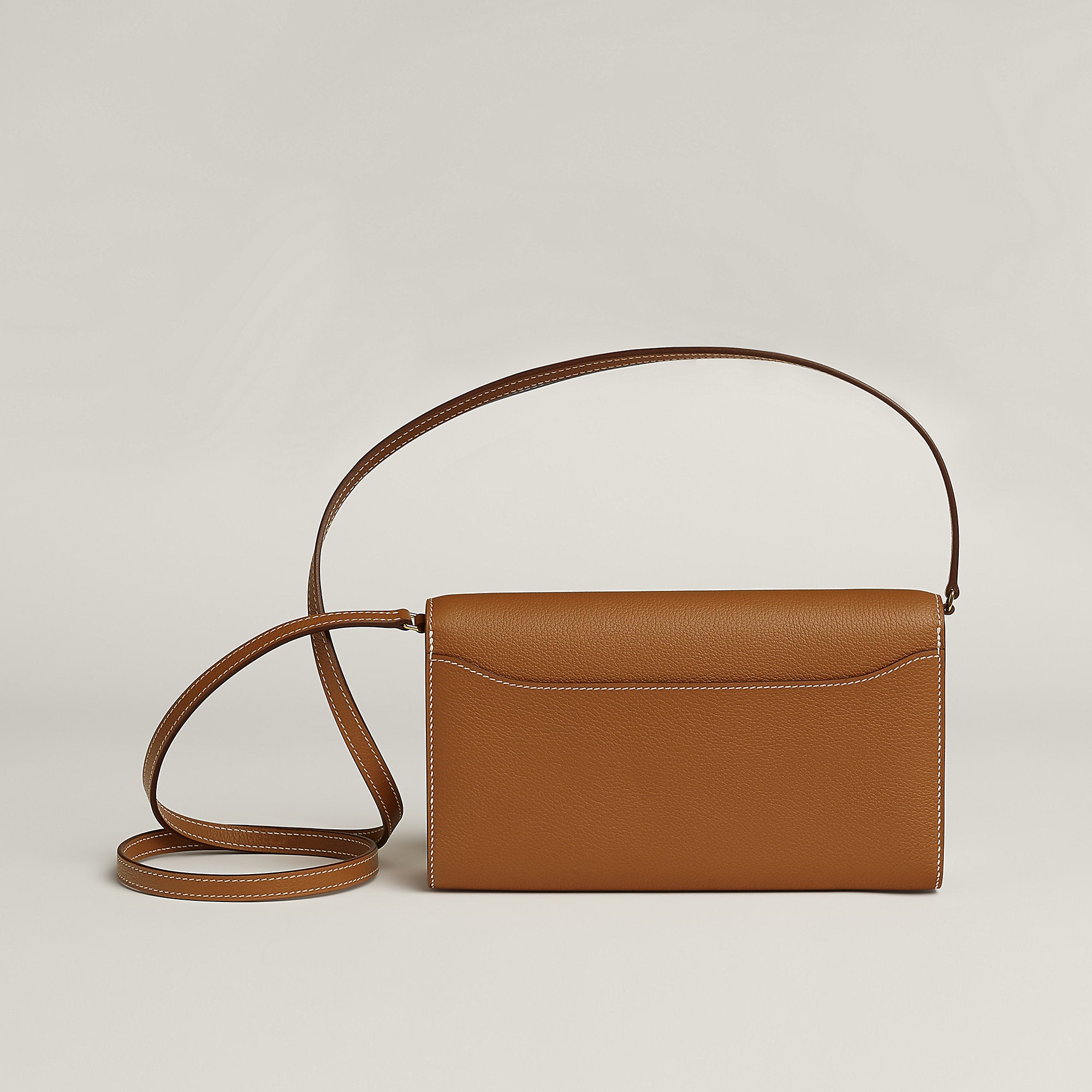 Hermes Constance To Go Wallet Bleu Thalassa