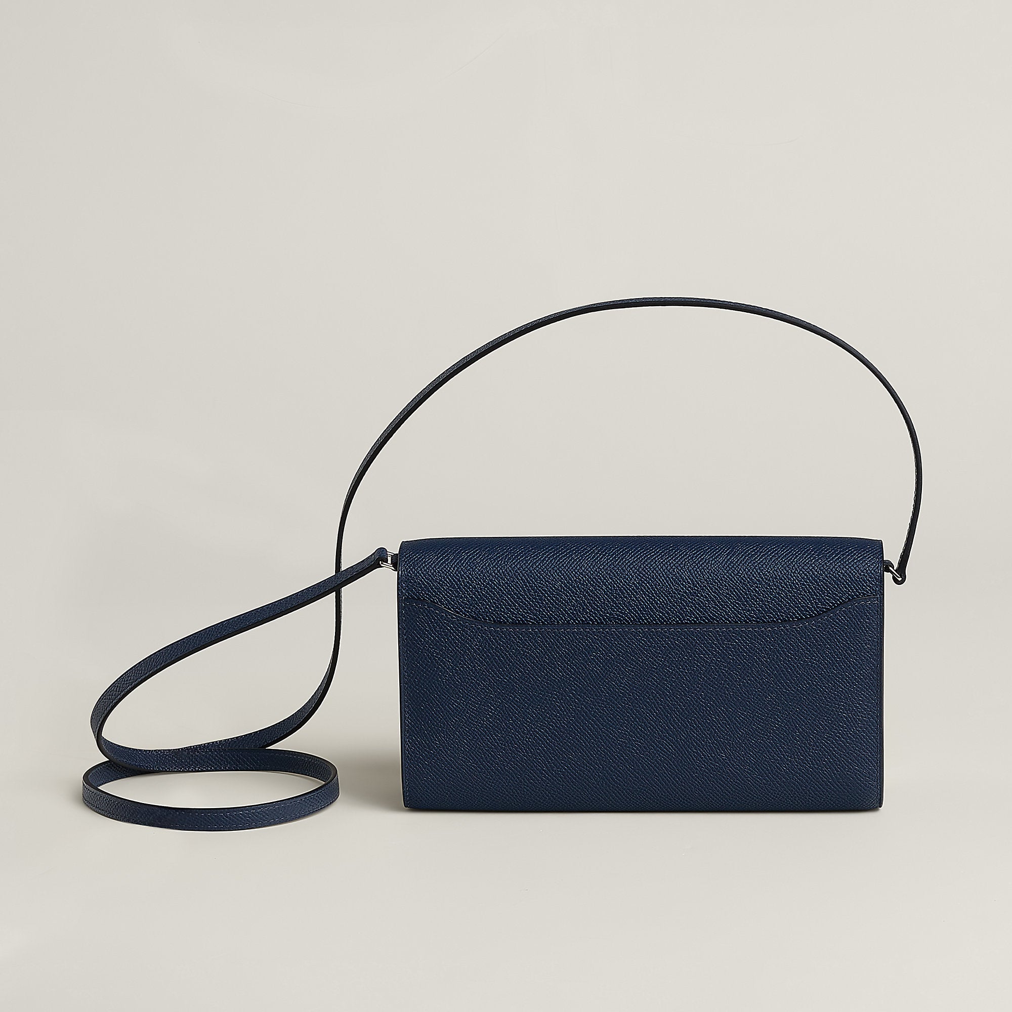  Hermes Constance To Go Wallet Bleu Thalassa