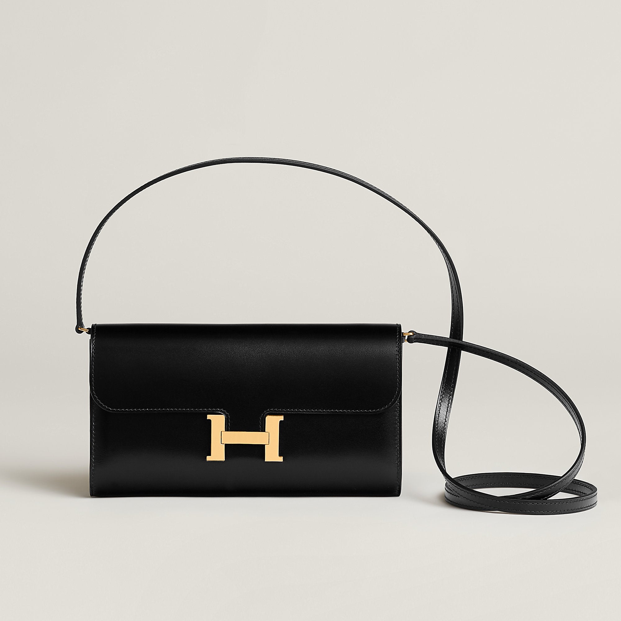  Hermes Constance To Go Wallet Bleu Thalassa