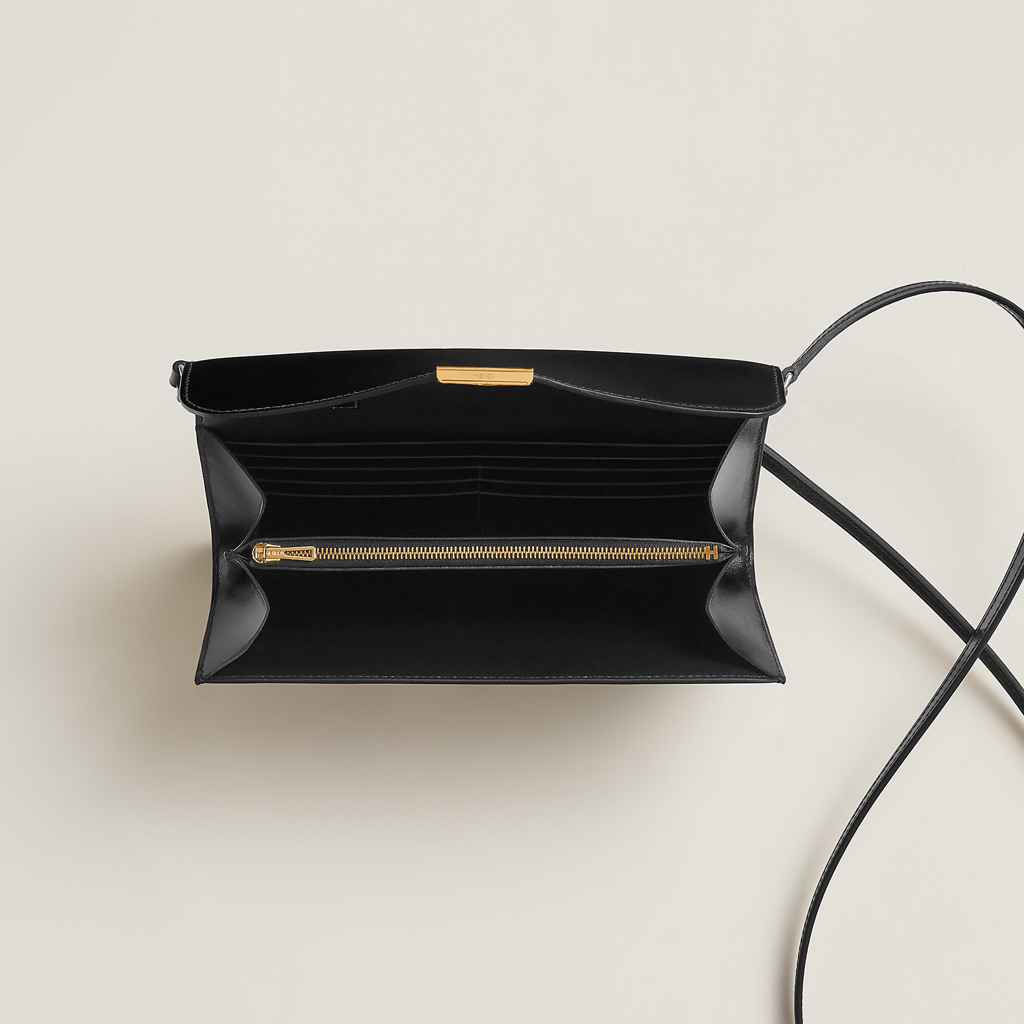  Hermes Constance To Go Wallet Noir