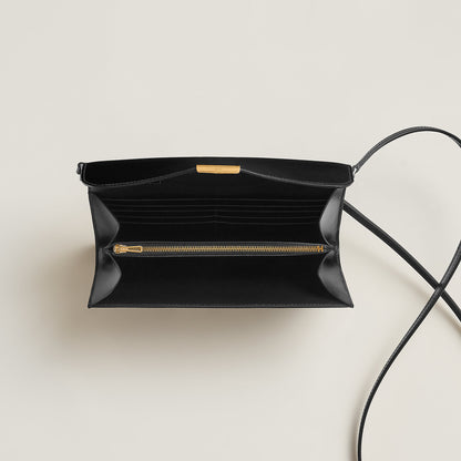  Hermes Constance To Go Wallet Bleu Thalassa
