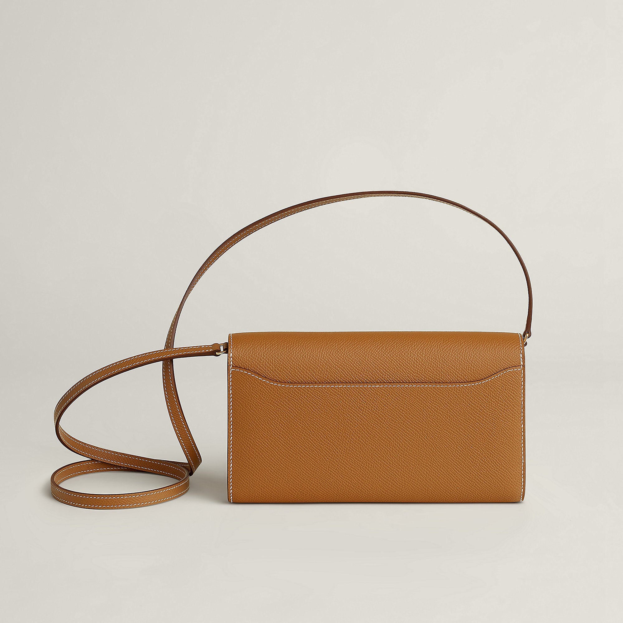  Hermes Constance To Go Wallet Bleu Thalassa