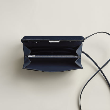  Hermes Constance To Go Wallet Bleu Thalassa