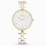 Swarovski Cosmopolitan Watch Swiss Made Metal Bracelet Silver Tone Mixed Metal Finish SW5755660