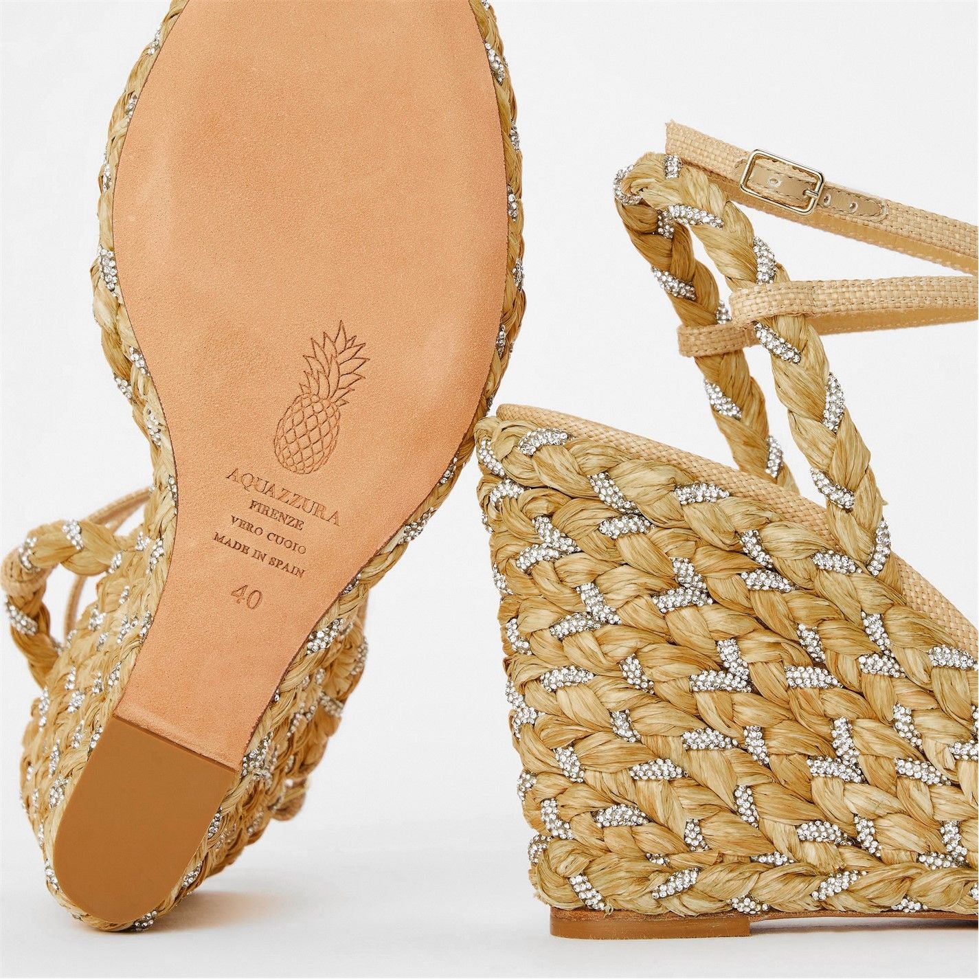  Costiera 120 Crystal Wedges Natural