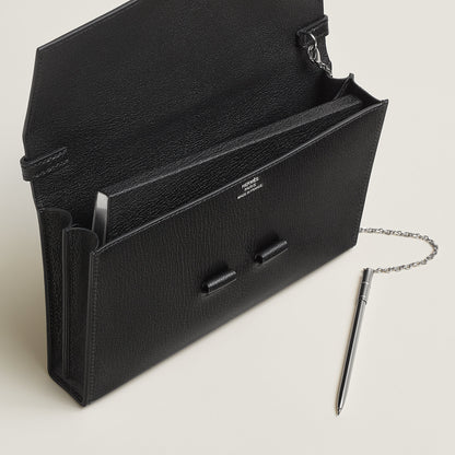  Hermes Coulisseaux To Go Wallet Noir