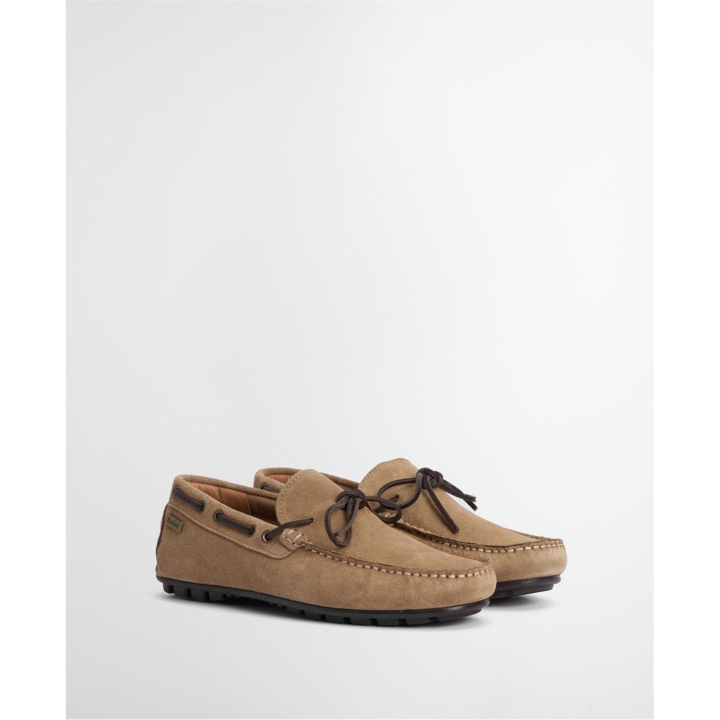  Courage Driver Shoes Taupe Suede