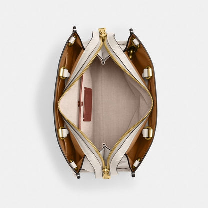 Coach Rogue Bag Brass Chalk