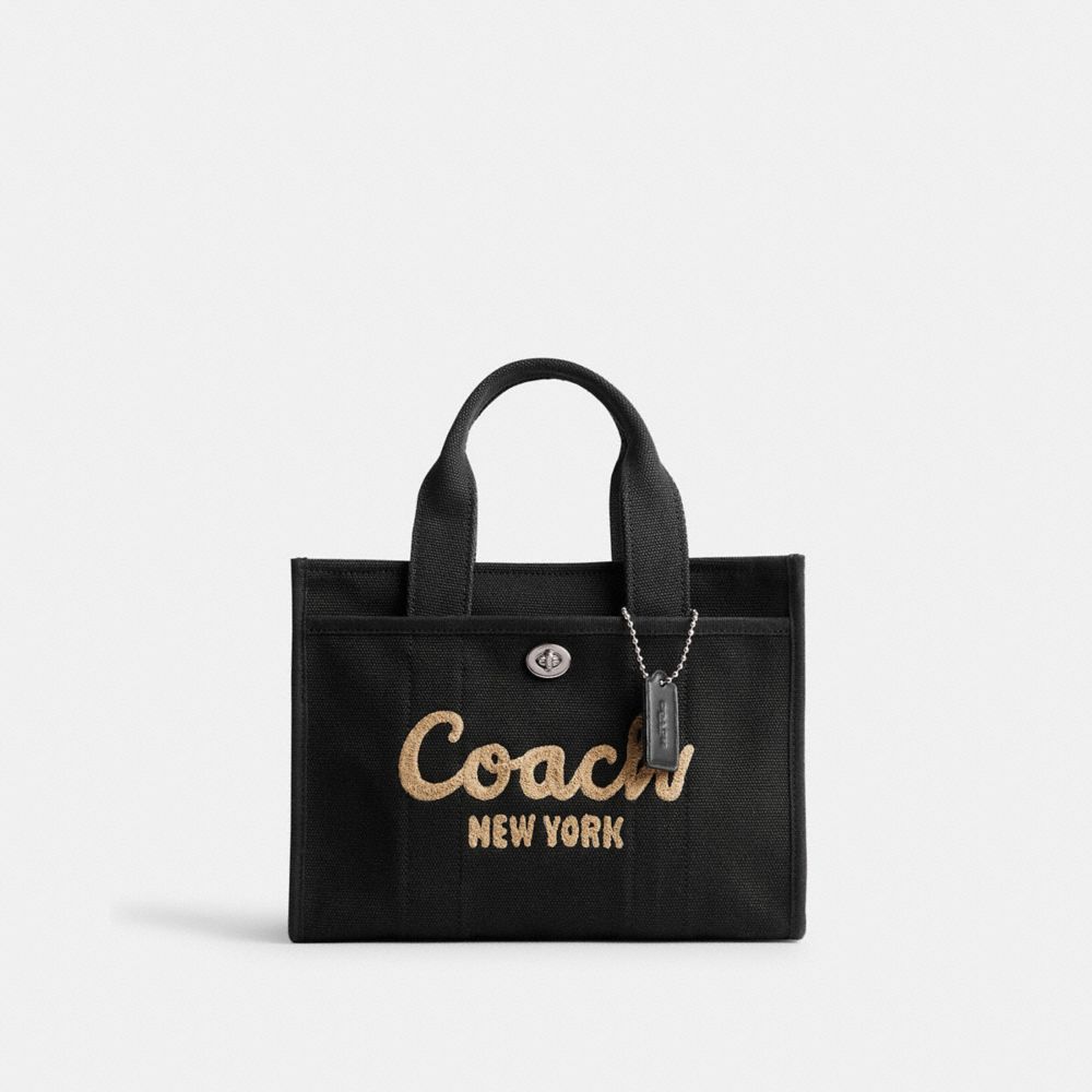 Cargo Tote Bag 26 Canvas-Silver-Black Canvas-Silver-Black