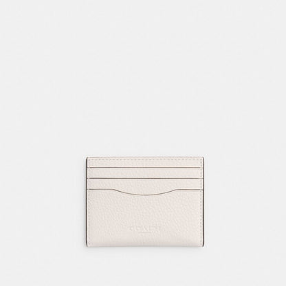 Coach Slim ID Card Case Chalk