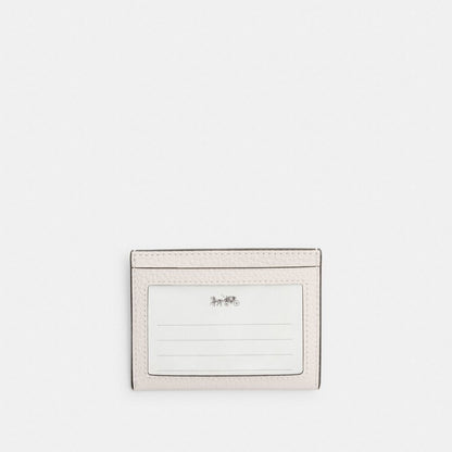 Coach Slim ID Card Case Chalk