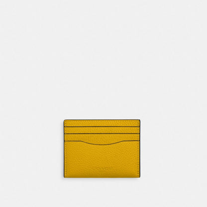 Coach Slim Id Card Case Honey