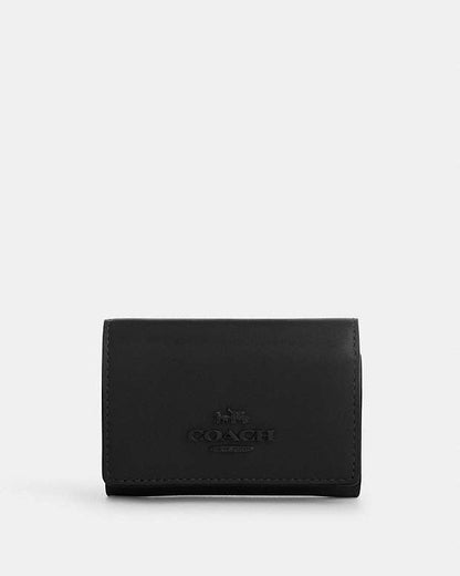 Micro Wallet Leather-Black Copper-Black Leather-Black Copper-Black