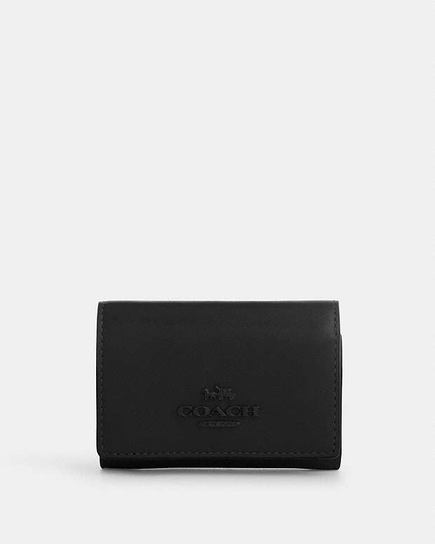 Micro Wallet Leather-Black Copper-Black Leather-Black Copper-Black