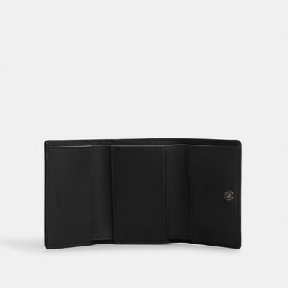Coach Micro Wallet Black Copper Black