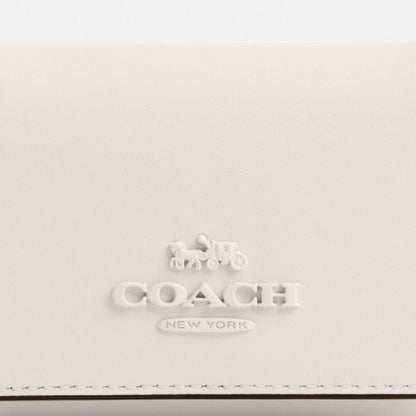 Coach Micro Wallet Silver Chalk