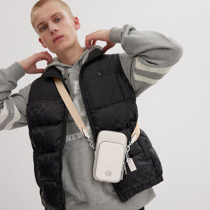Coach Phone Crossbody Chalk