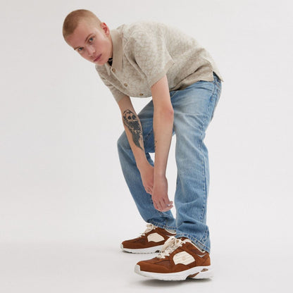 Coach C301 Sneaker Saddle