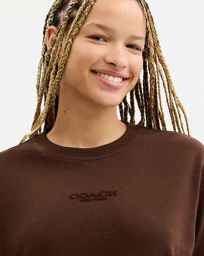 Coach Top Brown Brown