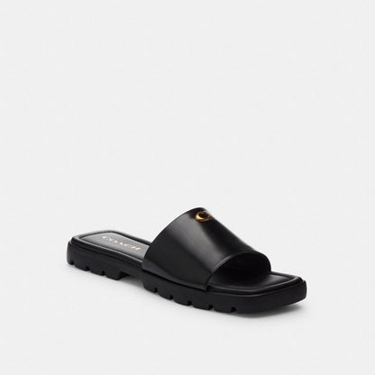 Women's Coach Florence Sandal Black