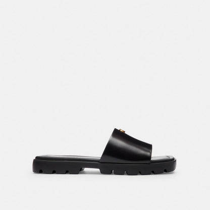Women's Coach Florence Sandal Black