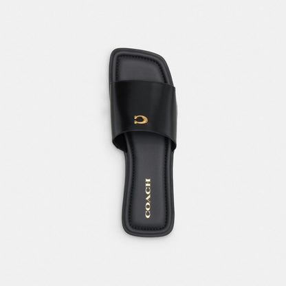 Women's Coach Florence Sandal Black