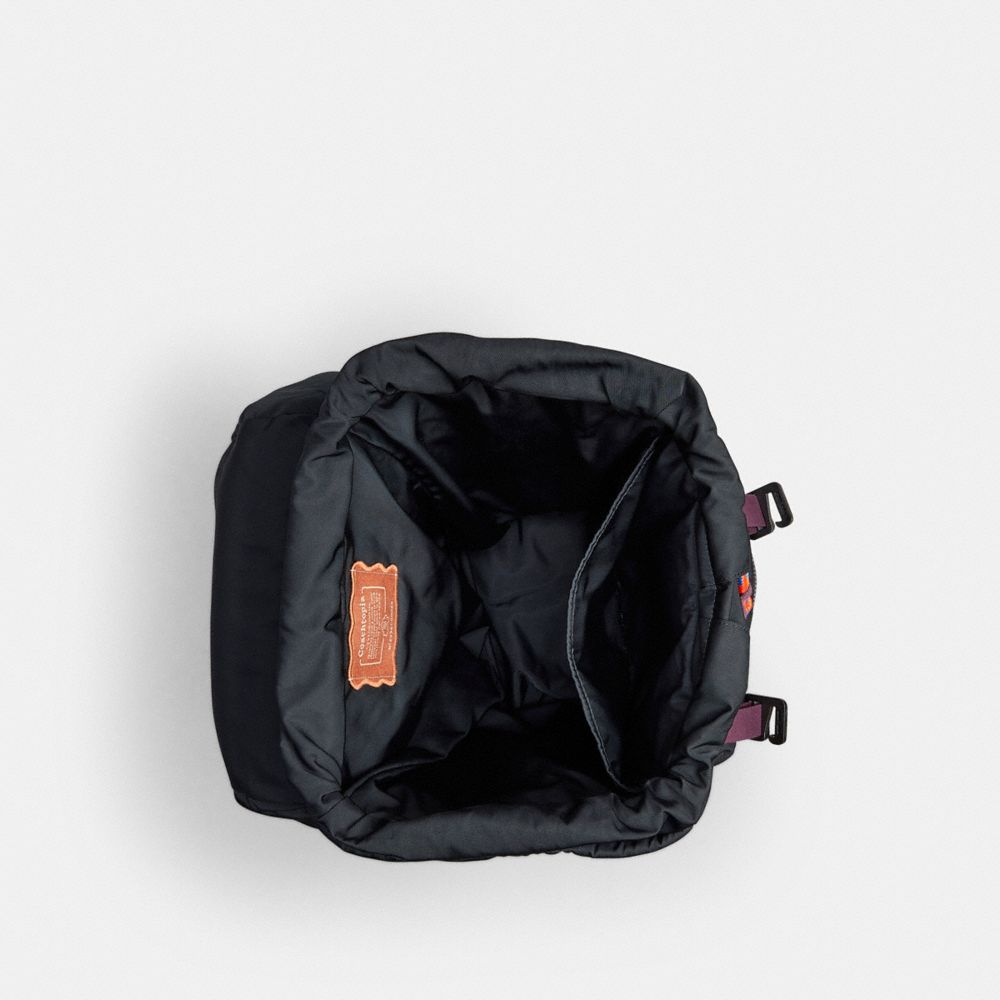Coachtopia Loop Backpack Recycled Polyester-Black Recycled Polyester-Black