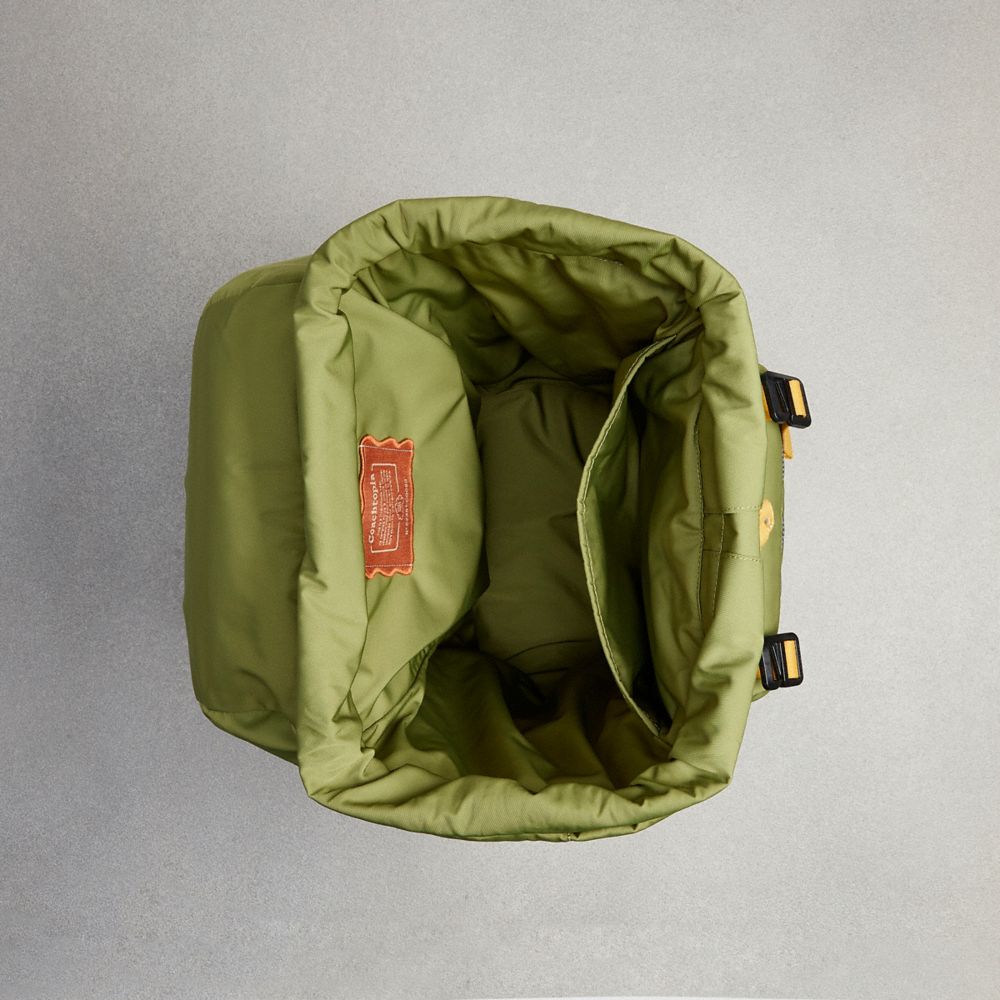 Coach Coachtopia Loop Backpack Olive Green
