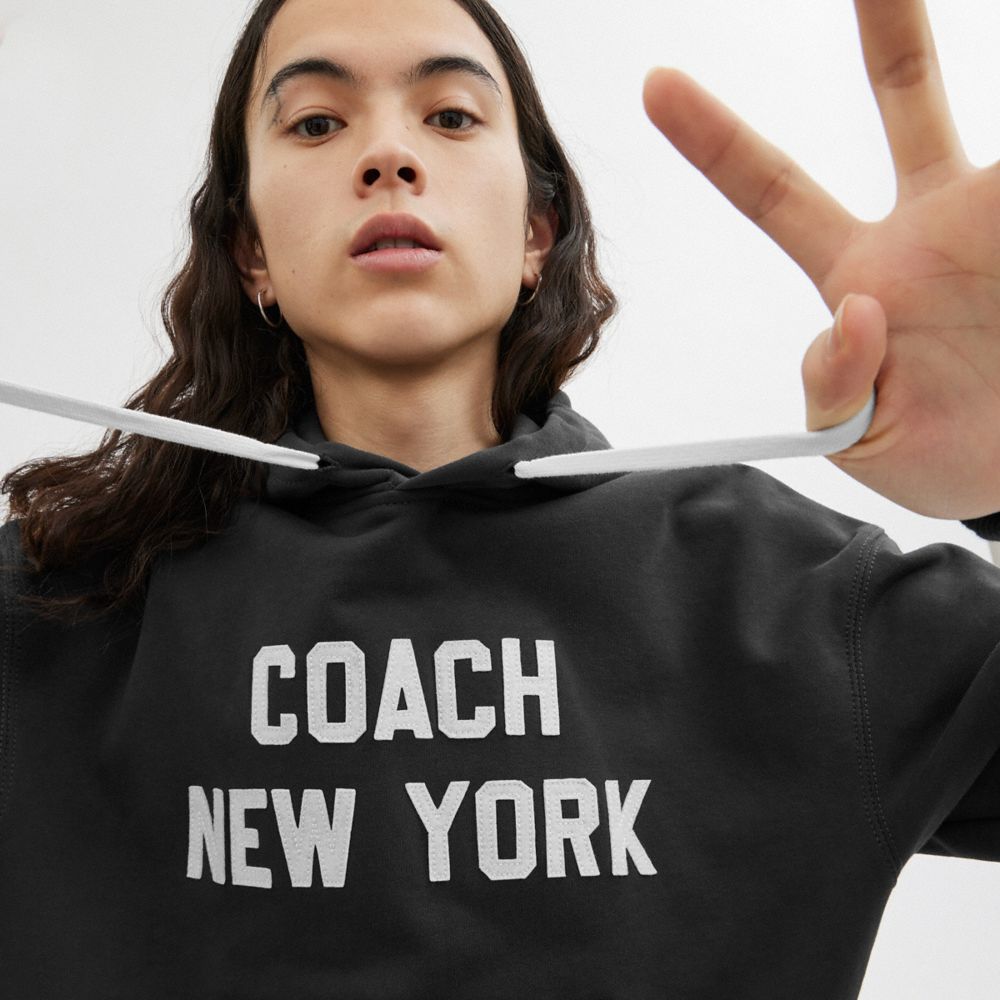 Coach Hoodie Sweatshirt Black
