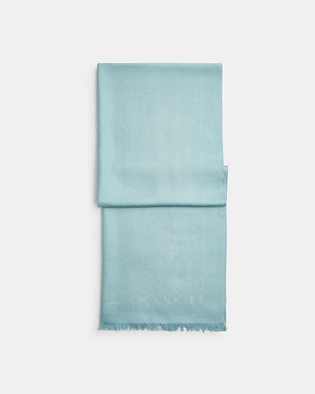 Jumbo Horse And Carriage Wrap Light Blue Light Blue