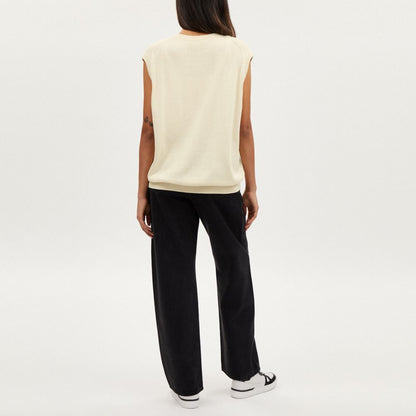 Coach Sweater Vest Cream