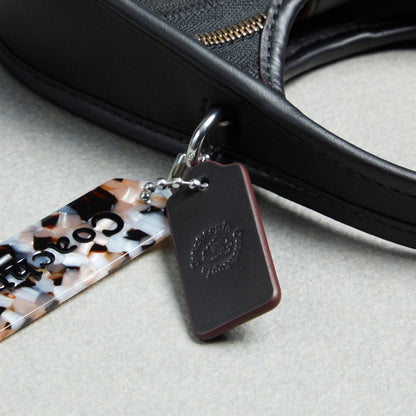 Coach Mini Ergo Bag In Upcrafted Zippers Black