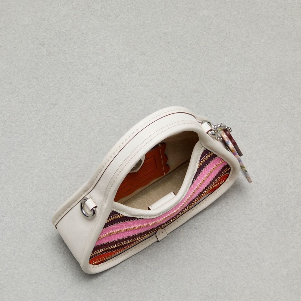Coach Mini Ergo Bag In Upcrafted Zippers Multi