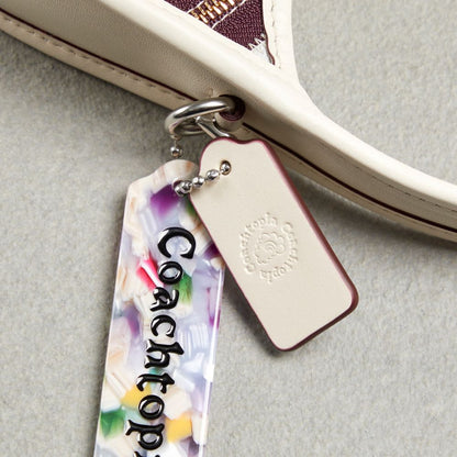 Coach Mini Ergo Bag In Upcrafted Zippers Multi