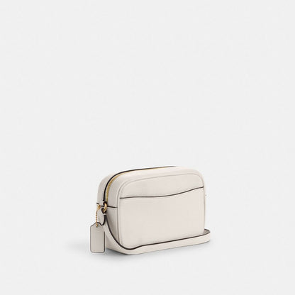 Coach Mini Jamie Camera Bag Gold Chalk