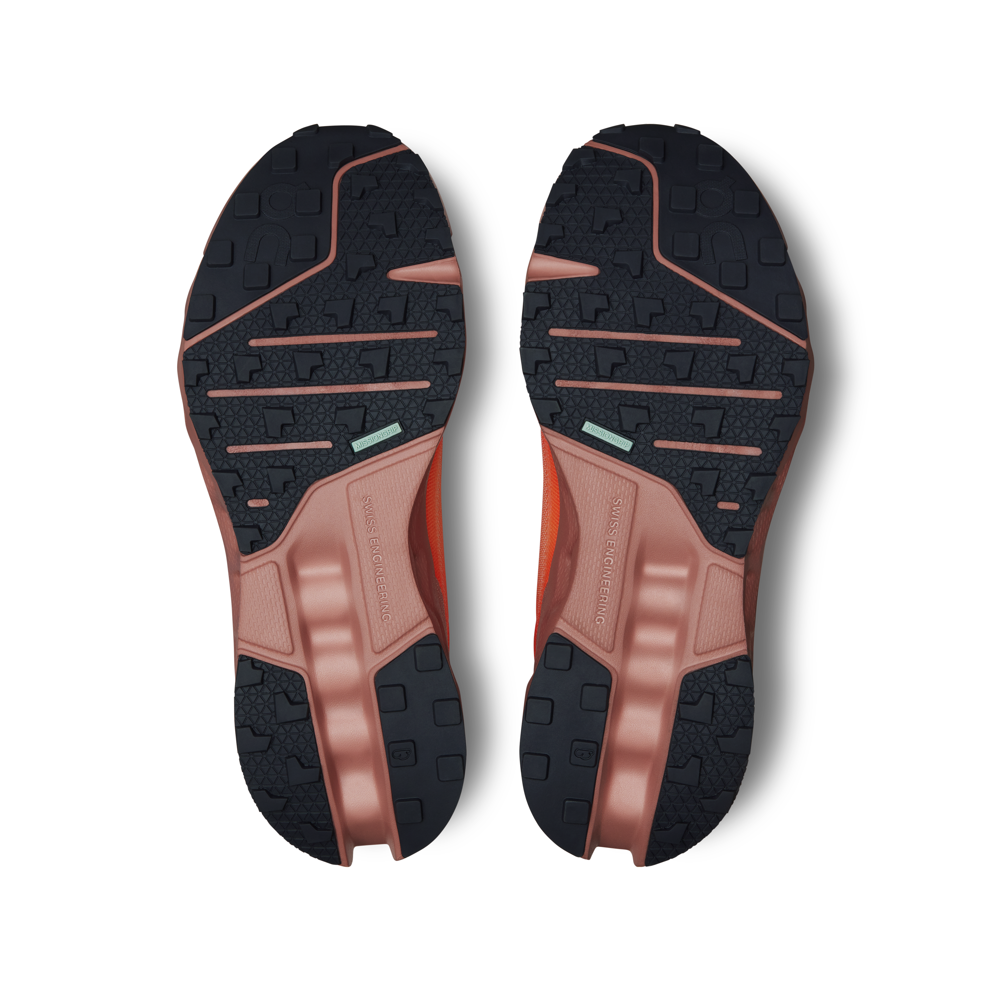 On Cloudsurfer Trail Flame Dustrose