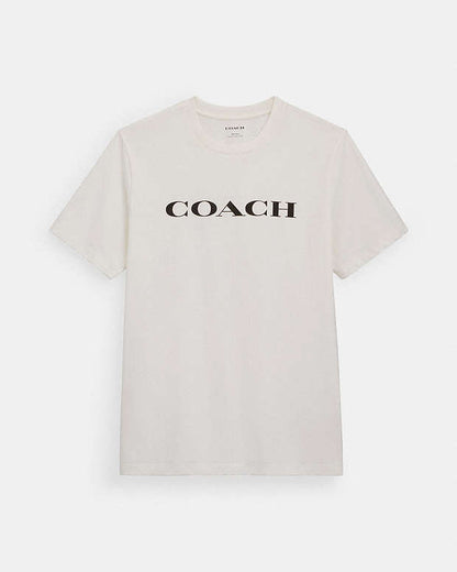 Signature T Shirt In Organic Cotton White White
