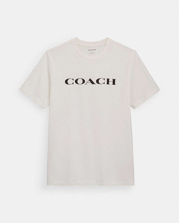Signature T Shirt In Organic Cotton White White