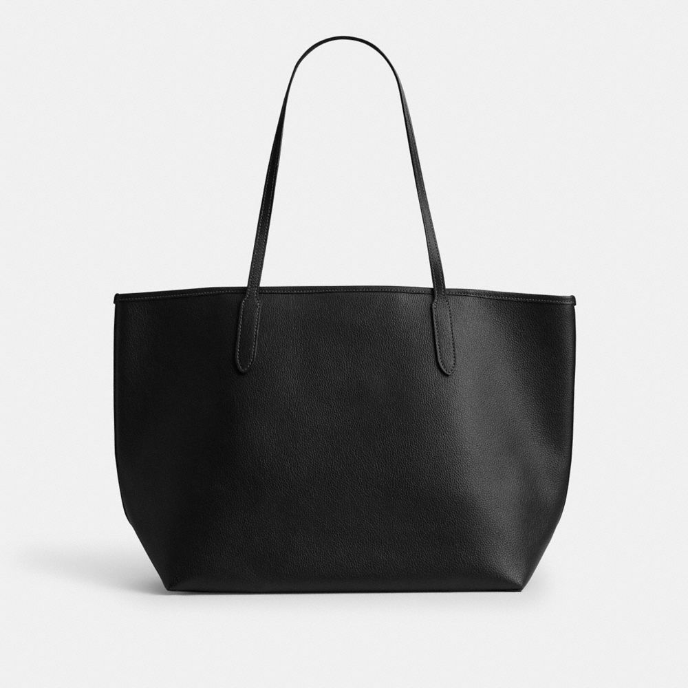 Coach City Tote Bag Gold Black