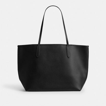 Coach City Tote Bag Gold Black