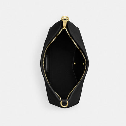 Coach Laurel Shoulder Bag Gold Black