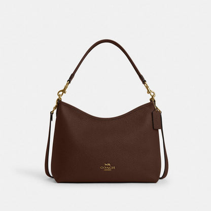 Coach Laurel Shoulder Bag Gold Maple