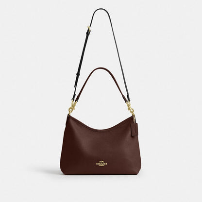 Coach Laurel Shoulder Bag Gold Maple