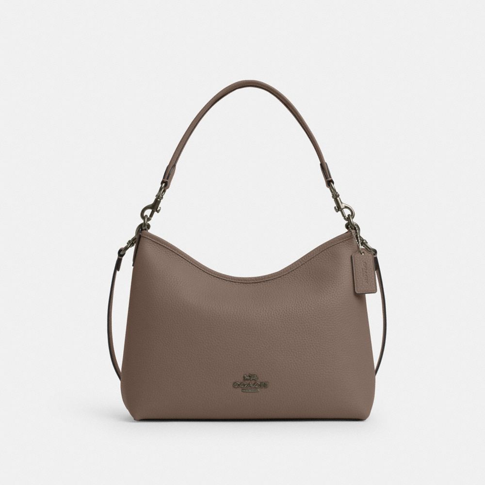Coach Laurel Shoulder Bag Gunmetal